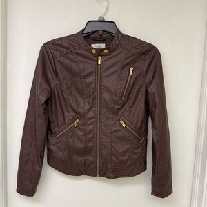 Charlotte Russe Women's Brown Jacket Size M